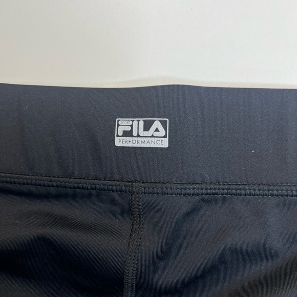 Fila Sport Contour Spiral Leggings Blue Gray and Black Size Small - Picture 7 of 10